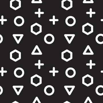 Geometric Seamless Pattern イラスト素材