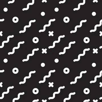 Geometric Seamless Pattern イラスト素材