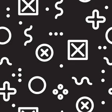 Geometric Seamless Pattern イラスト素材