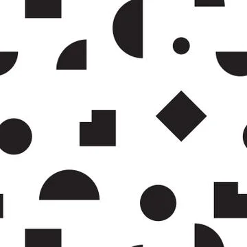 Geometric Seamless Pattern Illustrazione stock