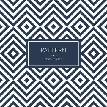 Geometric seamless pattern Stock Illustration