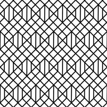 Geometric seamless pattern Stock Illustration