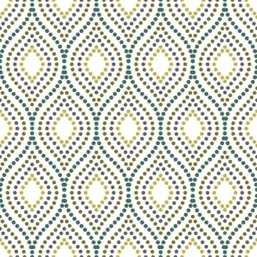 Geometric Seamless Pattern Stock Illustration