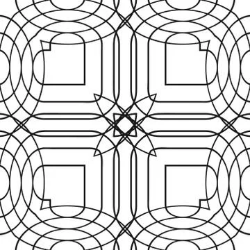 Geometric seamless pattern. Stock Illustration