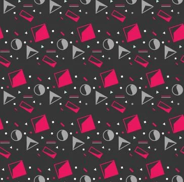 Geometric Seamless Pattern Illustrazione stock