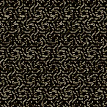 Geometric Seamless Pattern Stock Illustration