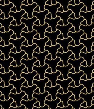 Geometric Seamless Pattern Stock Illustration