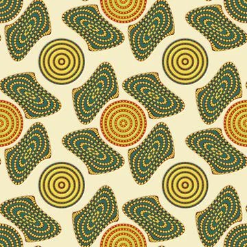 Geometric seamless pattern Illustration