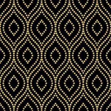 Geometric Seamless Pattern Stock Illustration