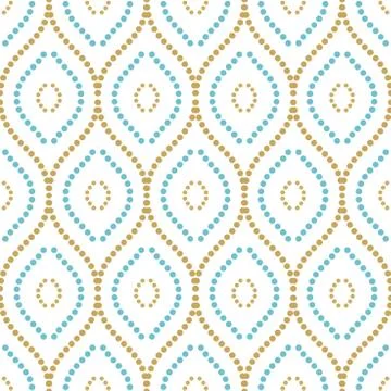 Geometric Seamless Pattern Stock Illustration