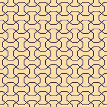 Geometric Seamless Pattern Stock Illustration