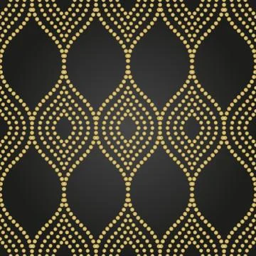 Geometric Seamless Pattern Stock Illustration