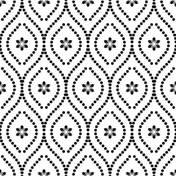 Geometric Seamless Pattern Stock Illustration