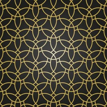 Geometric Seamless Pattern Stock Illustration