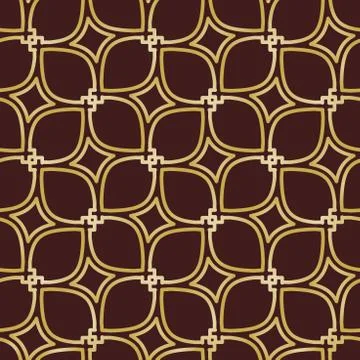 Geometric Seamless Pattern Stock Illustration