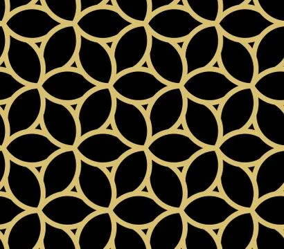 Geometric Seamless Pattern Stock Illustration