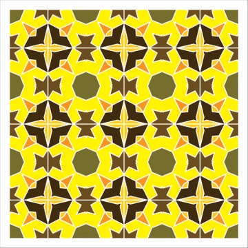 Geometric Seamless Pattern Stock Illustration