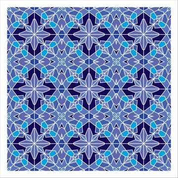 Geometric Seamless Pattern Illustrazione stock