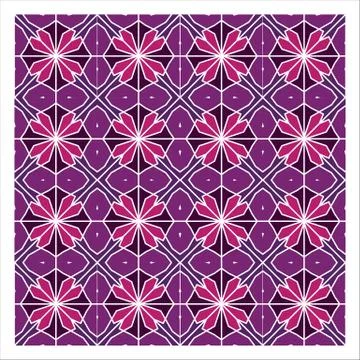 Geometric Seamless Pattern Stock Illustration