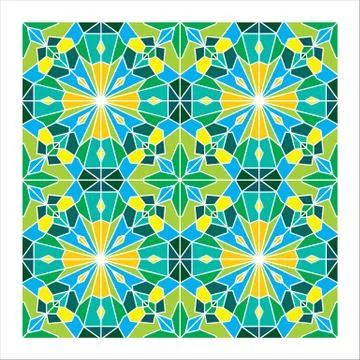 Geometric Seamless Pattern Illustrazione stock