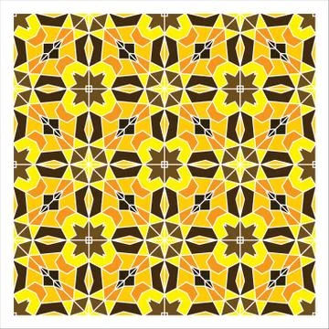 Geometric Seamless Pattern Stock Illustration