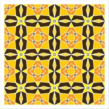 Geometric Seamless Pattern Stock Illustration