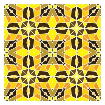 Geometric Seamless Pattern Stock Illustration