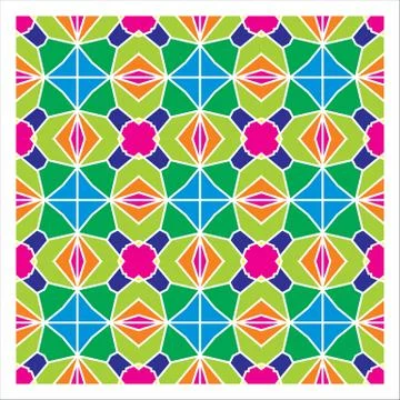 Geometric Seamless Pattern Illustrazione stock