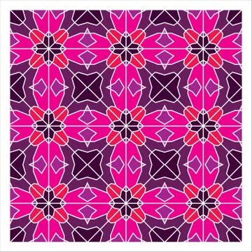 Geometric Seamless Pattern Stock Illustration