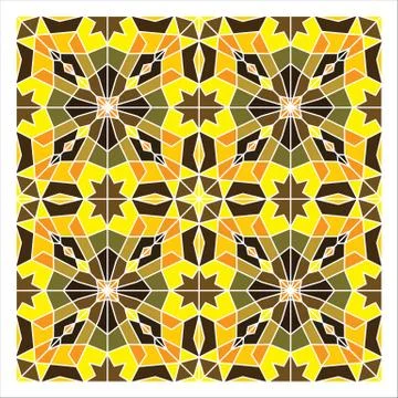 Geometric Seamless Pattern Stock Illustration