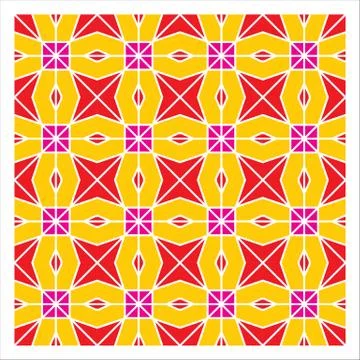 Geometric Seamless Pattern Illustrazione stock