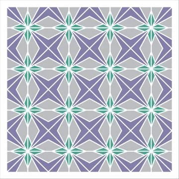 Geometric Seamless Pattern Stock Illustration