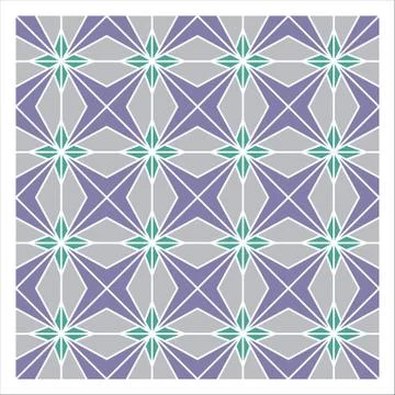 Geometric Seamless Pattern Stock Illustration