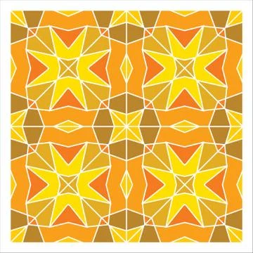 Geometric Seamless Pattern Stock Illustration