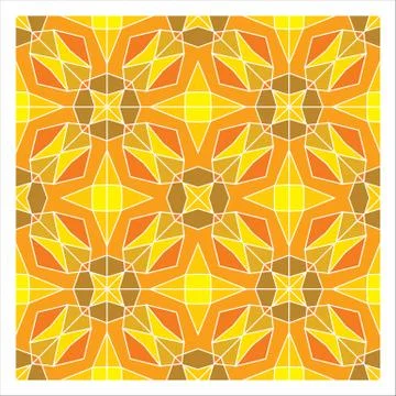 Geometric Seamless Pattern Illustrazione stock