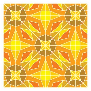 Geometric Seamless Pattern Stock Illustration