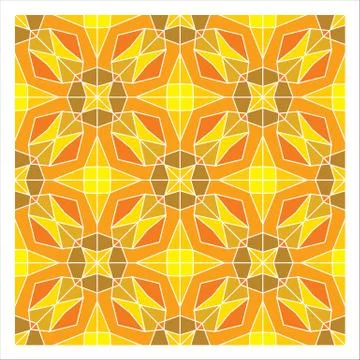 Geometric Seamless Pattern Stock Illustration