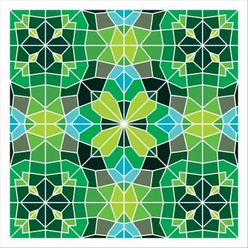 Geometric Seamless Pattern Stock Illustration