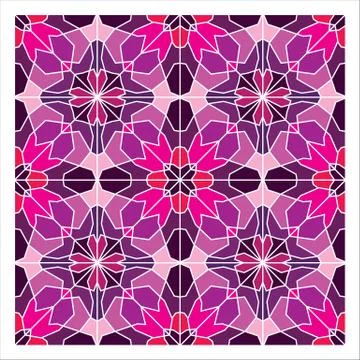 Geometric Seamless Pattern Illustrazione stock