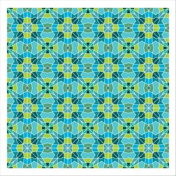 Geometric Seamless Pattern Stock-Illustration