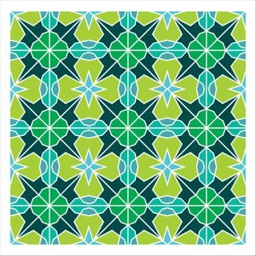 Geometric Seamless Pattern Stock Illustration