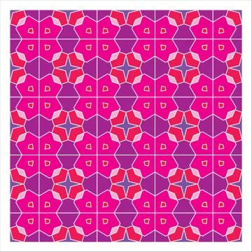 Geometric Seamless Pattern Stock Illustration