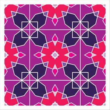 Geometric Seamless Pattern Illustrazione stock