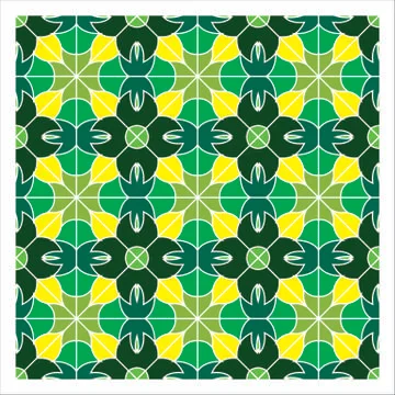 Geometric Seamless Pattern Stock Illustration