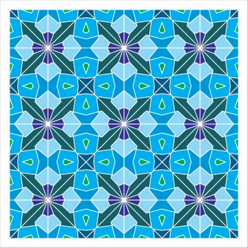 Geometric Seamless Pattern Stock Illustration