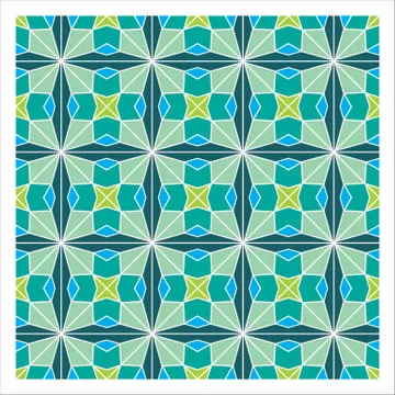 Geometric Seamless Pattern Stock Illustration