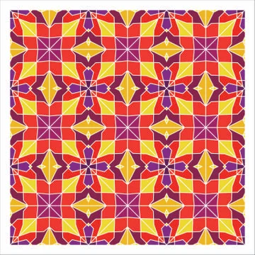 Geometric Seamless Pattern Stock Illustration