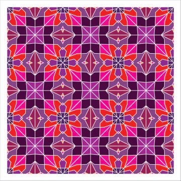 Geometric Seamless Pattern Stock Illustration