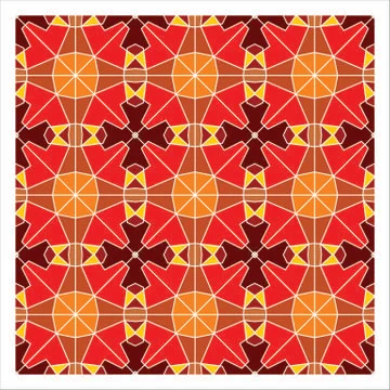 Geometric Seamless Pattern Stock Illustration