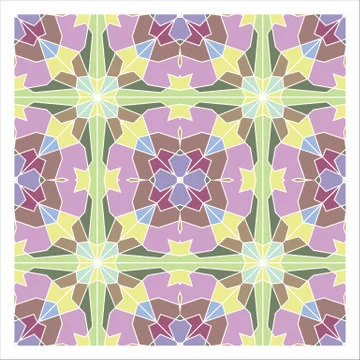 Geometric Seamless Pattern Stock Illustration